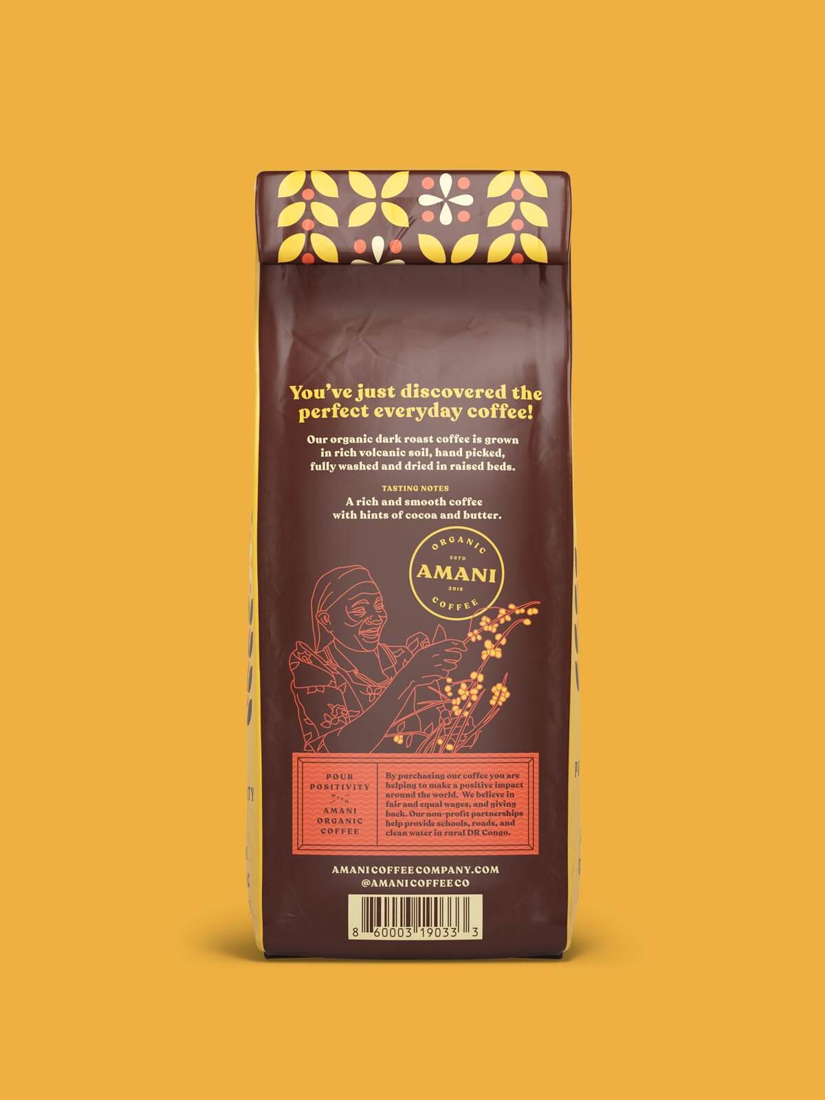 Dark Roast Single Origin Organic Coffee