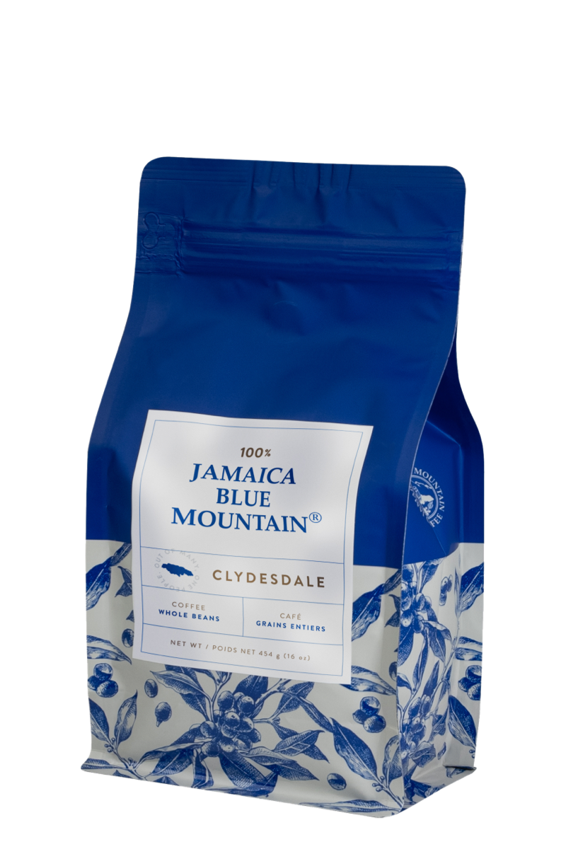 100% Jamaica Blue Mountain® Coffee - Medium or Dark Roast