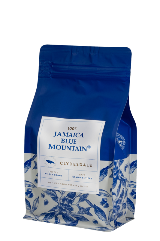 100% Jamaica Blue Mountain® Coffee - Medium or Dark Roast